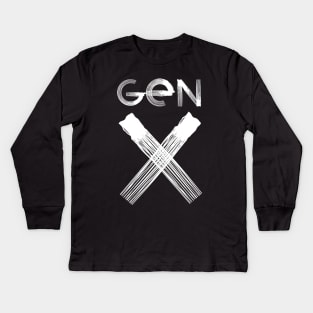 Gen X Generation X Kids Long Sleeve T-Shirt